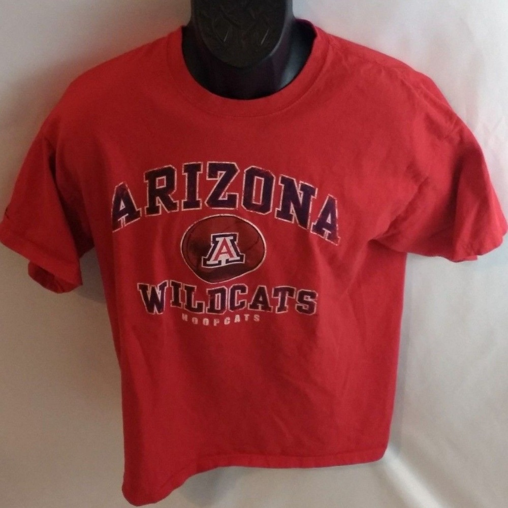 Sportex U of A Basketball Red Tee Large